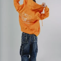 Sree Santhosh YAAYN Zip Up Hoodie (Orange Slice) 7 Sree Santhosh YAAYN Zip Up Hoodie (Orange Slice)