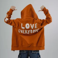 Sree Santhosh YALLE Zip Up Hoodie (Sienna)