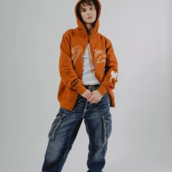 Sree Santhosh YALLE Zip Up Hoodie (Sienna)