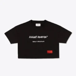 Sree Santhosh Best Selling Have A Vasectomy S/S Crop (Black)