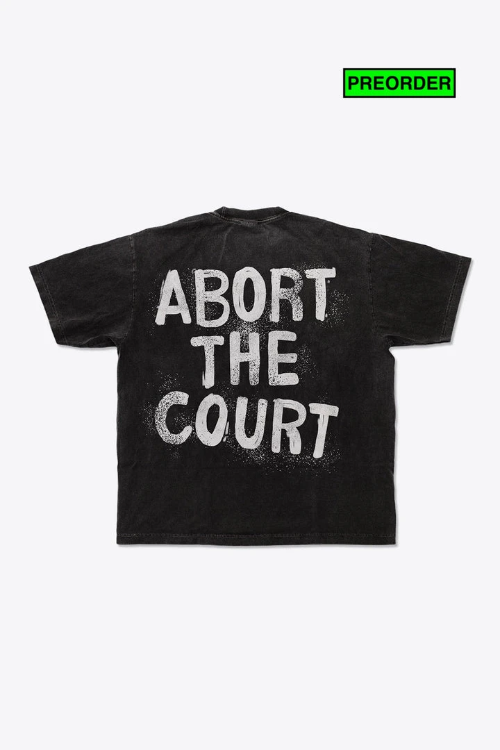 Sree Santhosh Abort The Court S/S Tee (black) Best Selling 2 Sree Santhosh Abort The Court S/S Tee (black) Best Selling
