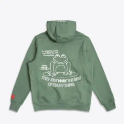 Sree Santhosh Happy People Hoodie (Juniper) Best Selling