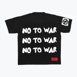 Sree Santhosh No To War S/S Tee (black) Best Selling