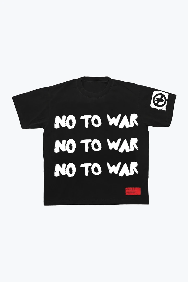 Sree Santhosh No To War S/S Tee (black) Best Selling 1 Sree Santhosh No To War S/S Tee (black) Best Selling