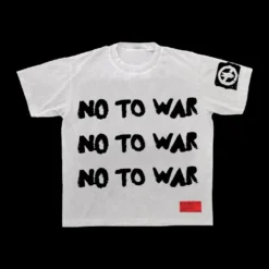 Sree Santhosh No To War S/S Tee (white)