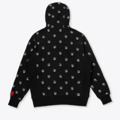 Sree Santhosh Best Selling Embroidered Peace Hoodie (Black)