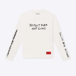 Sree Santhosh Kids Not Guns Long Sleeve (Chalk)
