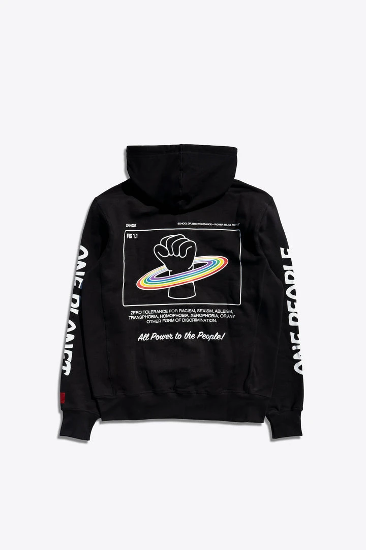 Sree Santhosh PPTP Zip Up Hoodie (Black) New Arrivals