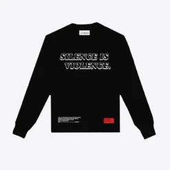 Sree Santhosh Silence Is Violence Long Sleeve (Black)