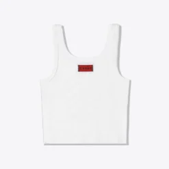 Deals Appareza Store 3 Sree Santhosh WDOYS Ribbed Tank (White)
