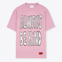 Sree Santhosh Always Be Kind T-Shirt Dress (Mauve)