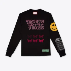 Sree Santhosh Growth Is A Process Cuffed L/S T-Shirt