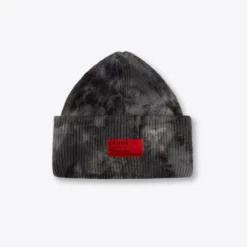 Sree Santhosh Hats Tie Dye Oversized Beanie (Black)