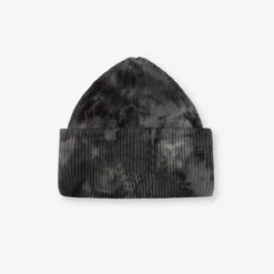 Sree Santhosh Hats Tie Dye Oversized Beanie (Black)