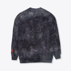 Sree Santhosh Black CHNGE Logo Marble Tie Dye Crewneck Best Selling