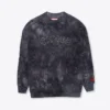 Sree Santhosh Black CHNGE Logo Marble Tie Dye Crewneck Best Selling
