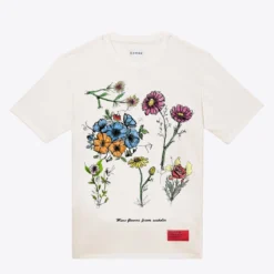 Sree Santhosh Best Selling More Flowers Fewer Assholes (Chalk)