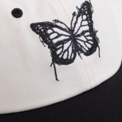 CHNGE Best Selling Chalk/Black Panel Butterfly Baseball Cap