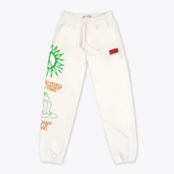 Sree Santhosh Happy People Sweatpants (Chalk) Best Selling