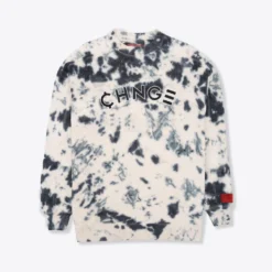 Sree Santhosh Cookies & Cream CHNGE Logo Tie Dye Crewneck Best Selling