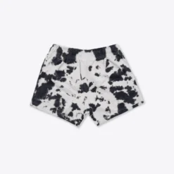 Sree Santhosh Chalk/Black Tie Dye Sweatshorts