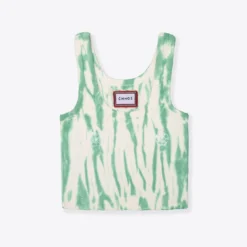 Sree Santhosh Smile Flower Ribbed Tank Best Selling