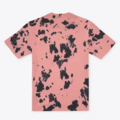 Sree Santhosh Tie Dye Butterfly Logo S/S T-Shirt (Dusty Rose/Black) Best Selling