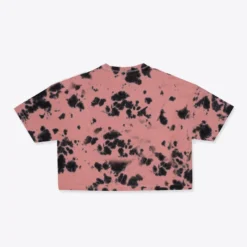 Sree Santhosh Tie Dye Butterfly S/S Crop (Dusty Rose)