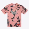 Sree Santhosh Tie Dye Butterfly Logo S/S T-Shirt (Dusty Rose/Black) Best Selling