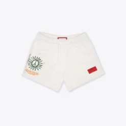 Sree Santhosh Happy People Sweatshorts (Chalk) Best Selling