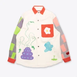 CHNGE Avalene Musik Hand Painted Workwear Jacket No. 3 Trans Joy