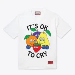 Sree Santhosh It's Okay To Cry T-Shirt (White) Best Selling