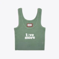 Sree Santhosh More Love Ribbed Tank (Juniper) Best Selling