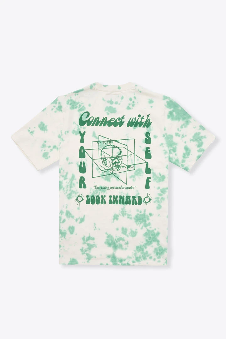 Sree Santhosh Tie Dye Connect W Yourself S/S T-Shirt 1 Sree Santhosh Tie Dye Connect W Yourself S/S T-Shirt