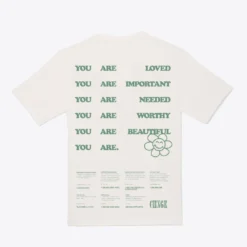 Sree Santhosh Best Selling Love More Always Be Kind S/S T-Shirt (Chalk)