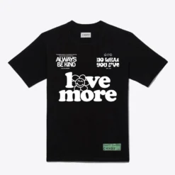 Sree Santhosh Best Selling Love More Always Be Kind S/S T-Shirt (Black)