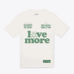Sree Santhosh Best Selling Love More Always Be Kind S/S T-Shirt (Chalk)