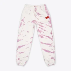 Sree Santhosh Mauve Tiger Tie Dye University Sweatpant