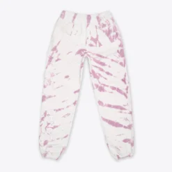 Sree Santhosh Mauve Tiger Tie Dye University Sweatpant