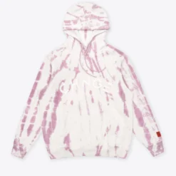 Sree Santhosh Best Selling Mauve Tiger Tie Dye University Hoodie