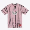 Sree Santhosh Tie Dye Butterfly Logo S/S T-Shirt (Mauve/Black) Best Selling