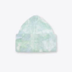 Sree Santhosh Tie Dye Oversized Beanie (Mint) Hats