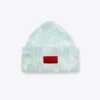 Sree Santhosh Tie Dye Oversized Beanie (Mint) Hats