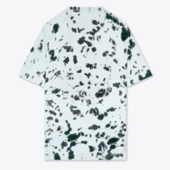 Sree Santhosh Tie Dye Butterfly Logo T-Shirt Dress (Mint/Black)