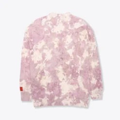 Sree Santhosh Mauve CHNGE Logo Marble Tie Dye Crewneck Best Selling