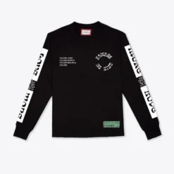 Sree Santhosh Love More Cuffed L/S T-Shirt (Black) Best Selling