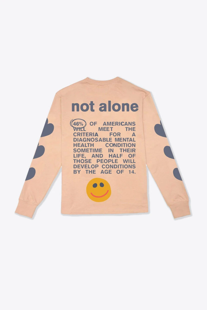 Sree Santhosh You Are Not Alone Cuffed L/S T-Shirt Best Selling 2 Sree Santhosh You Are Not Alone Cuffed L/S T-Shirt Best Selling