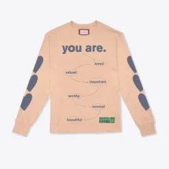 Sree Santhosh You Are Not Alone Cuffed L/S T-Shirt Best Selling