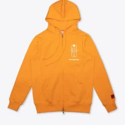 Sree Santhosh YAAYN Zip Up Hoodie (Orange Slice)