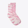 Sree Santhosh Pink Tiger Tie Dye CHNGE Logo Socks
